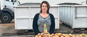 Familienbetrieb. Daniela Laue leitet die Mosterei in dritter Generation. 