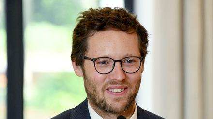 Jan Philipp Albrecht (Grüne) nach seiner Ernennung zum Umwelt- und Landwirtschaftsminister. 