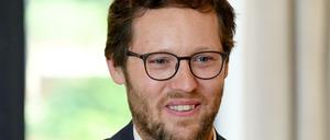 Jan Philipp Albrecht (Grüne) nach seiner Ernennung zum Umwelt- und Landwirtschaftsminister. 