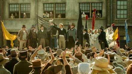 Szene aus "Peterloo".