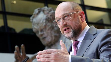 Ex-SPD-Chef Martin Schulz. 