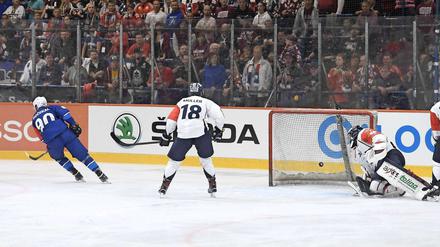 Wieder einer drin. Die Eisbären luden Brno am Sonntag dreimal zum Toreschießen ein.