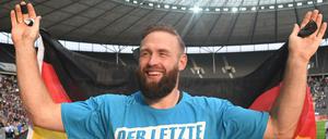 Robert Harting drehte am Sonntag in Berlin seine Abschiedsrunde, doch 2019 könnte er wieder beim Istaf sein.