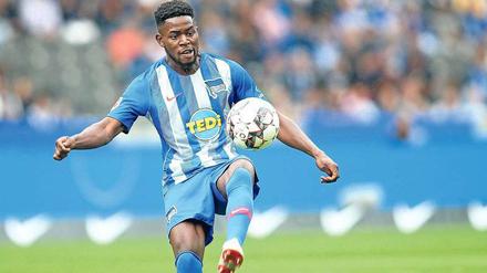 Einer für Berlin. Jordan Torunarigha hat sich bei Hertha BSC bis zu den Profis hochgearbeitet und überzeugt in der Abwehr. Foto: Eibner/Imago