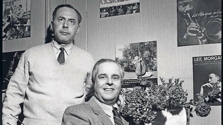 Die Gründer. Francis Wolff (links) und Alfred Lion. 