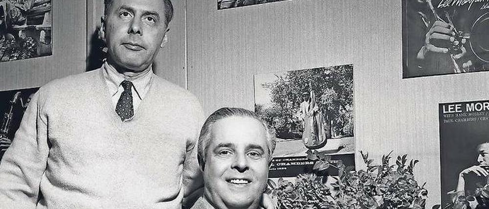 Die Gründer. Francis Wolff (links) und Alfred Lion.
