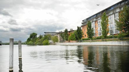 Der Teil der Wasserstadt, der schon gebaut ist. 