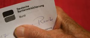 Beim Thema Rente haben die Parteien auch das große Wählerpotential im Blick. 