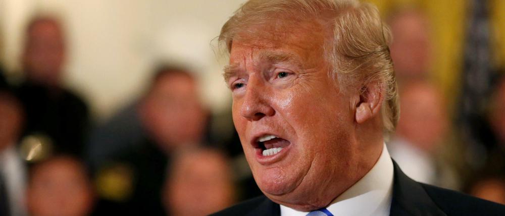 US-Präsident Donald Trump warnt Syriens Machthaber Assad.