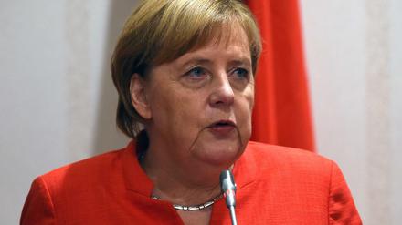 Bundeskanzlerin Angela Merkel (CDU).