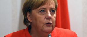 Bundeskanzlerin Angela Merkel (CDU).