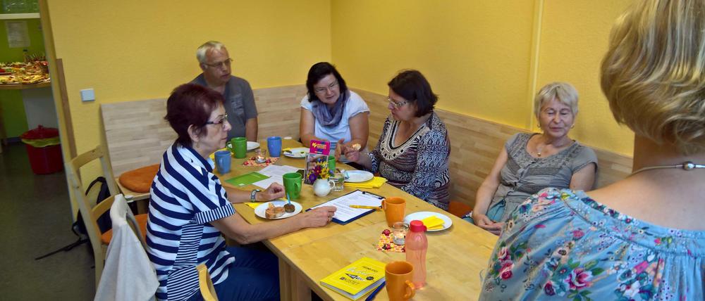 Beim Zeitschenker-Frühstück in Lichtenberg