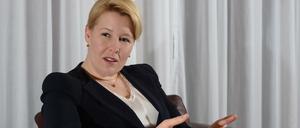 Bundesfamilienministerin Franziska Giffey (SPD).