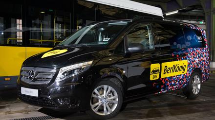 Ridesharing-Van "Berlkönig" der BVG.