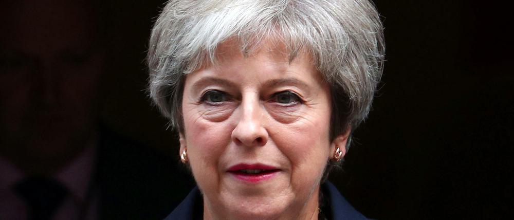 Die britische Premierministerin Theresa May. 