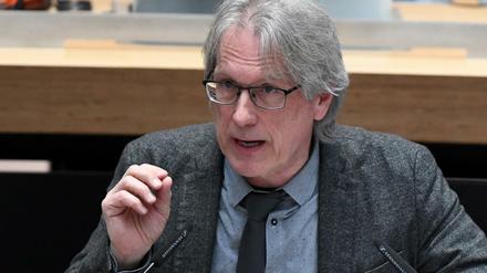 Matthias Kollatz (SPD), Finanzsenator von Berlin, spricht im Berliner Abgeordnetenhaus.