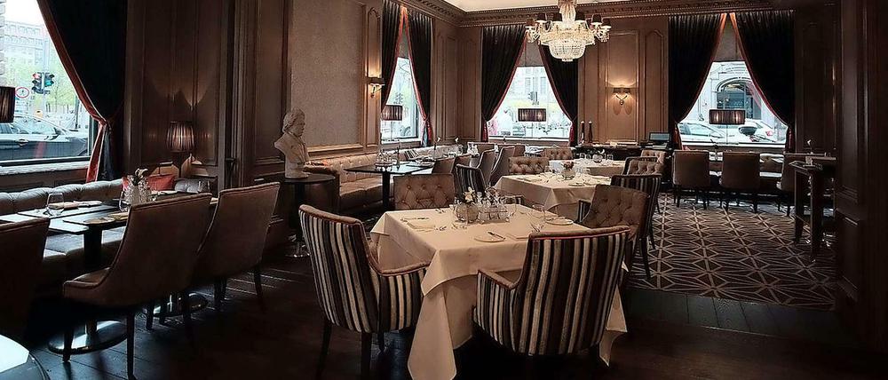 Geräumig und gediegen. Das Restaurant Charlotte & Fritz im Regent Hotel am Gendarmenmarkt.