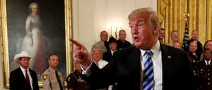 US-Präsident Donald Trump warnt Syriens Machthaber Assad.