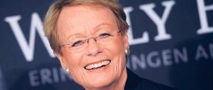 Eine Grande Dame des Journalismus: Wibke Bruhns.