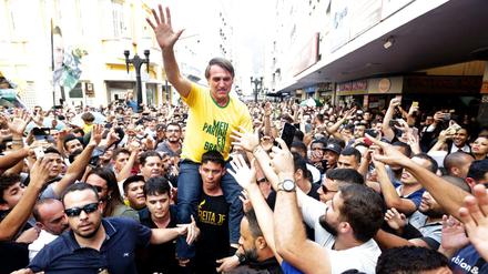 Jair Bolsonaro, rechter Präsidentschaftskandidat in Brasilien