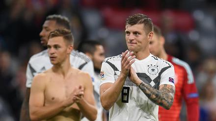 Das war ordentlich. Toni Kroos nach dem Spiel gegen Frankreich.