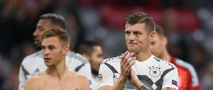 Das war ordentlich. Toni Kroos nach dem Spiel gegen Frankreich.