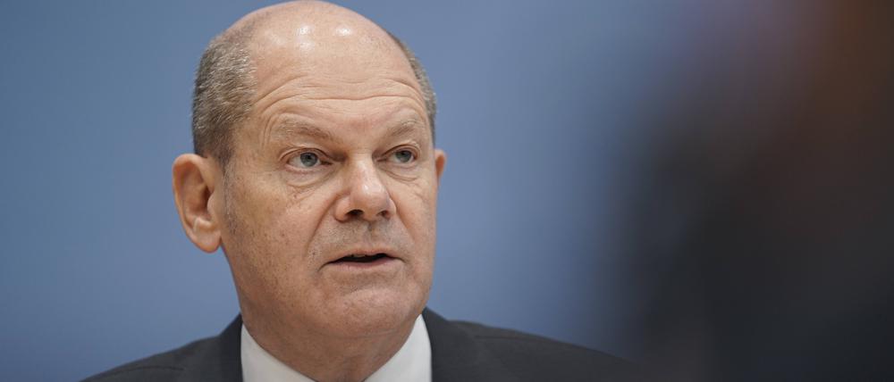 Olaf Scholz.