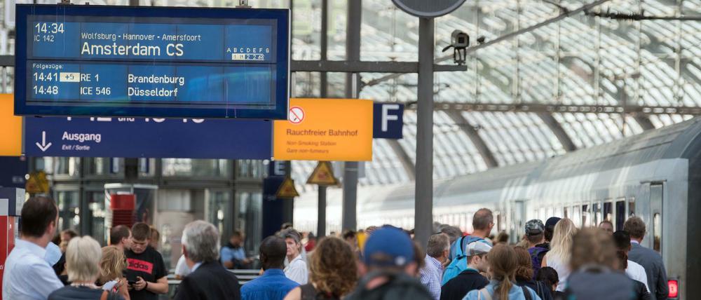Bislang verkehrt zwischen Amsterdam und Berlin nur ein Regionalzug - das ist den Holländern zu langsam.