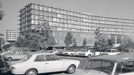 Der Anfang. Das Benjamin-Franklin-Klinikum im Eröffnungsjahr 1968. 