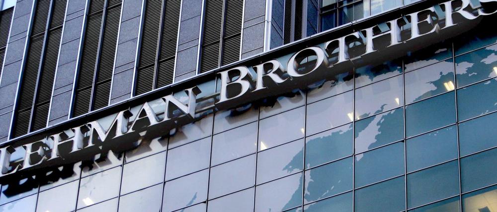 Die Zentrale von Lehman Brothers. 