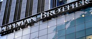 Die Zentrale von Lehman Brothers. 