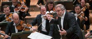 Die Münchner Philharmoniker und Dirigent Valery Gergiev. 