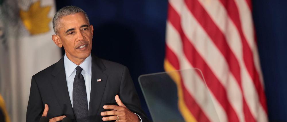 Der frühere US-Präsident Barack Obama