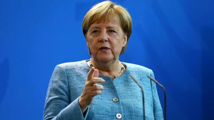 Bundeskanzlerin Angela Merkel (CDU).