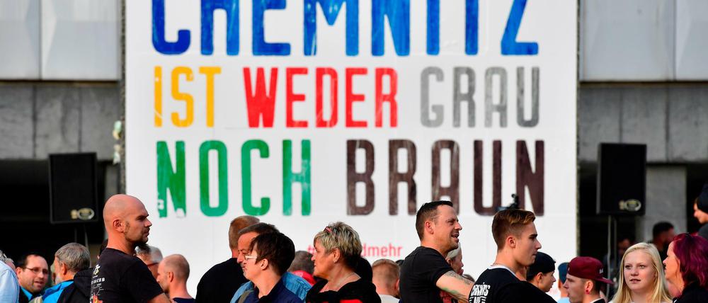 In Chemnitz zeigen sich eine Genration später die Nachbeben der Wiedervereinigung.