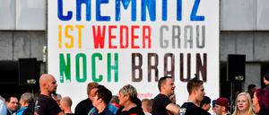 In Chemnitz zeigen sich eine Genration später die Nachbeben der Wiedervereinigung.