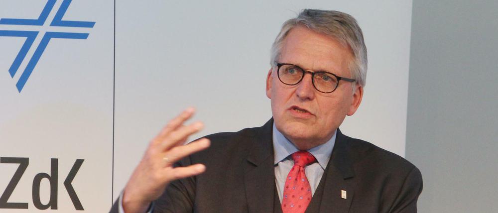Thomas Sternberg, Präsident des Zentralkomitees der deutschen Katholiken.