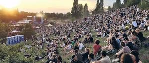 Party im Mauerpark.