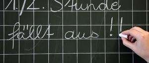 Berlin leidet unter eklatantem Lehrermangel.