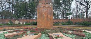 Die "Gedenkstätte der Sozialisten" in Friedrichsfelde.