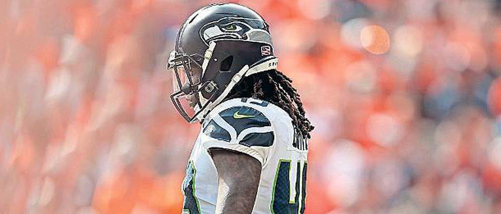 Nationale Berühmtheit. Shaqueem Griffin von den Seattle Seahawks. 