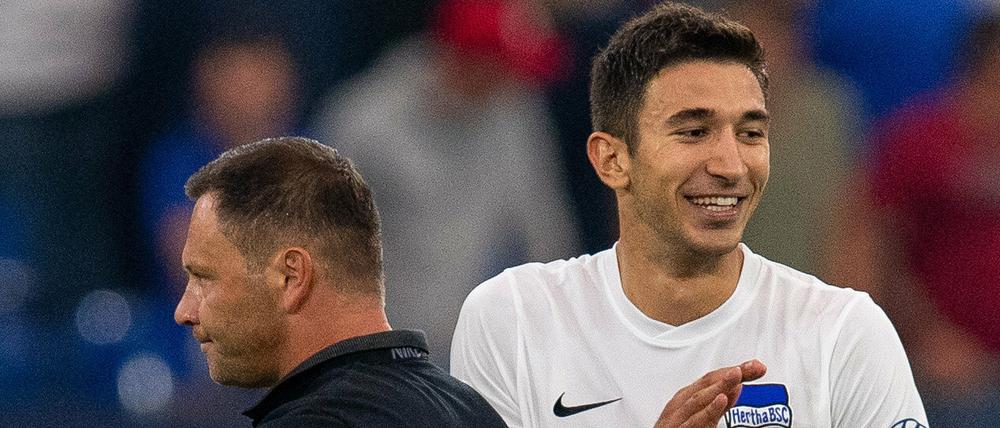 Marko Grujic, 22, ist im Sommer vom FC Liverpool leihweise zu Hertha BSC gewechselt. Bisher kam er zweimal für die Berliner in der Bundesliga zum Einsatz. 