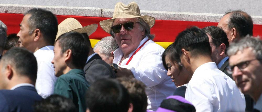 Gerard Depardieu als Gast in Nordkorea.