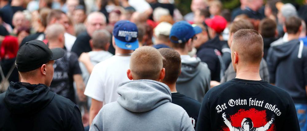 Gedenkmarsch in Köthen am Montag, 9. September 