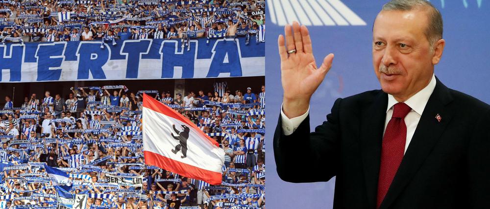 Ob Hertha am 28. September sein Heimspiel gegen Bayern abhalten kann, hängt auch von Türkei-Präsident Erdogan ab.