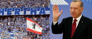 Ob Hertha am 28. September sein Heimspiel gegen Bayern abhalten kann, hängt auch von Türkei-Präsident Erdogan ab.
