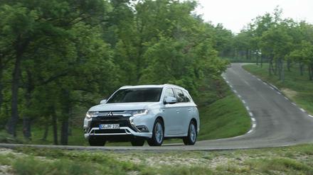Reisen statt rasen: Der überarbeitete Mitsubishi Outlander Hybrid