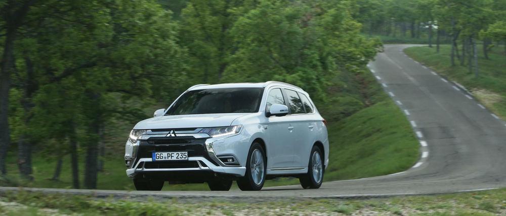 Reisen statt rasen: Der überarbeitete Mitsubishi Outlander Hybrid