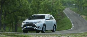 Reisen statt rasen: Der überarbeitete Mitsubishi Outlander Hybrid