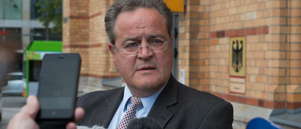Dieter Romann, Präsident der Bundespolizei.